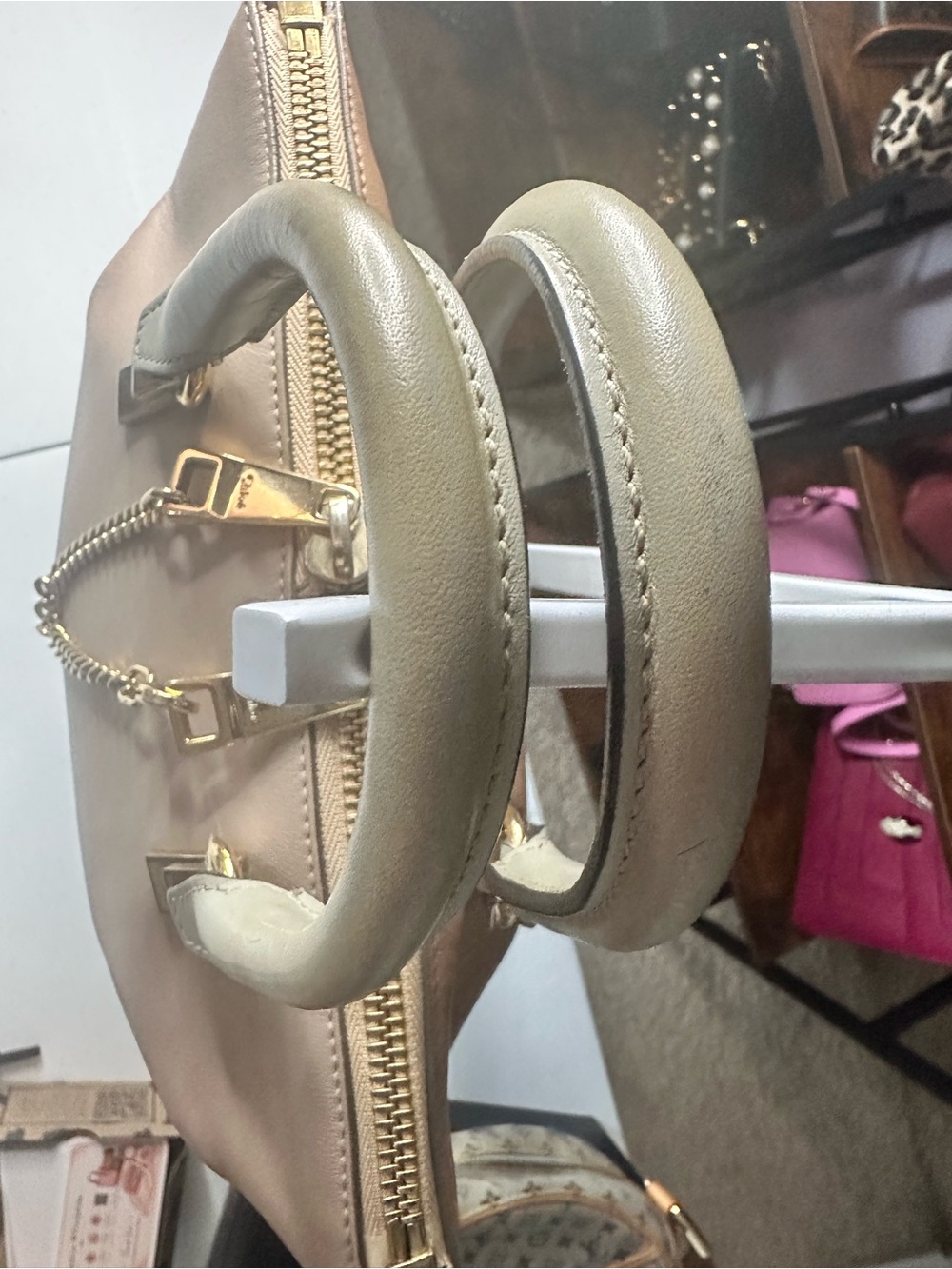 Chloe small leather satchel with Kate spade adjustable strap included - Picture 4 of 14